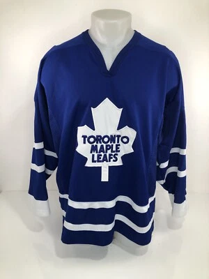 TORONTO MAPLE LEAFS / STARTER Vintage Embroidered Adult Lg. Hockey Jersey - Image 1 of 4