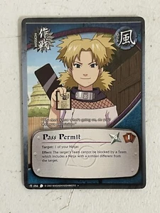 Naruto CCG - Pass Permit - #056 - Uncommon - Bild 1 von 2