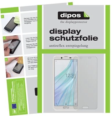 2x Screen Protector for Sharp Aquos Sense2 Protection Anti Glare dipos - Image 1 of 4