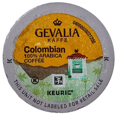 Café Gevalia Columbia café tostado medio 100 % arábica, cápsulas Keurig K-Cup Foto 1 de 4