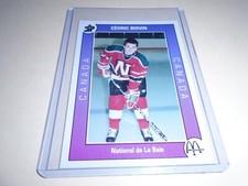 1993 Quebec Pee-Wee Tournament  MCDONALDS  #378 CEDRIC BOIVIN LA BAIE 