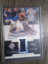 2019 Upper Deck Ultimate Collection Icons Jersey /135 Ryan O'Reilly #UIA-RO Auto