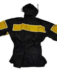 Nelson Rigg Prostorm Lined Yellow Black Rain Jacket Medium - Bild 1 von 14