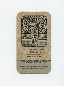 #TN00323 TONY ROCHE Rare INVISIBLE INK Game Trading Card