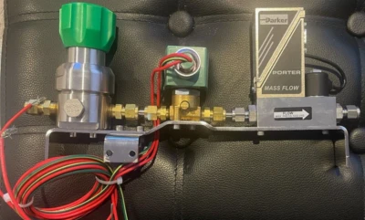 Parker Porter Flow Controller 201-FKHSECAA / Swagelock KRRIDFC422A2000 /Asco New - Image 1 of 4