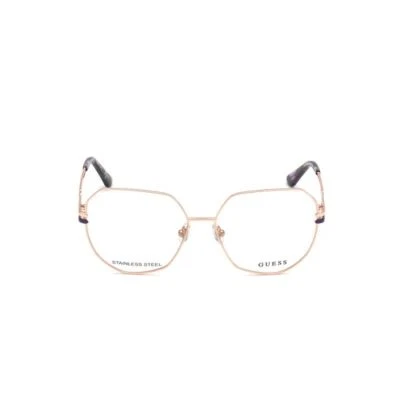 Marco óptico de metal para mujer GUESS GU2829 083 oro rosa 57-15-140 2829 Foto 1 de 4