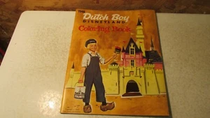1957 The Dutch Boy Disneyland Malbuch - Neu aus altem Lagerbestand Farben - Bild 1 von 3