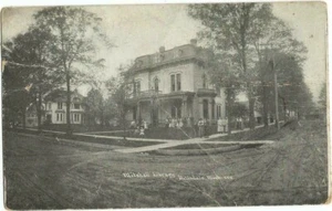 Postal Hillsdale, MI Michigan 1917, biblioteca Mitchell de C.U. Williams - Imagen 1 de 2