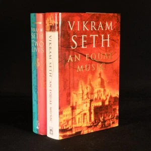 1999-2005 2Vols An Equal Music and Two Lives Vikram Seth First Edition DW - Picture 1 of 10