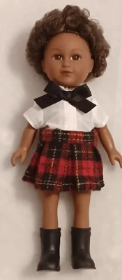 Кукла Cititoy Small My Life As 7 дюймов AA школьница б/у в отличном состоянии наряд ботинки 2015 мини чистые - Изображение 1 из 4