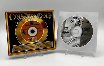 Country Gold 50 Original Recordings CD sets of 3 disc & Disc#2 Of 50 #1 Country - Image 1 of 4