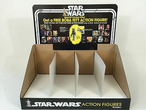 brand new boba fett offer display header and bin  - Picture 1 of 9