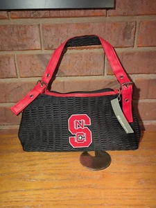 Alan Stuart NC State Wolfpack Mesh Handbag/Purse W/Embroidered Logo Tailgating - Picture 1 of 7