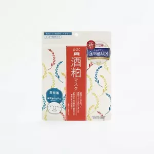 PDC Wafood Made SK Face Mask Sake Lees Sakekasu Sheet Mask 10 sheet - Picture 1 of 10