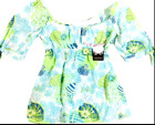 Chemisier Lilly Pulitzer femme 2 sarcelle taille empire coquillage taille paysan manche