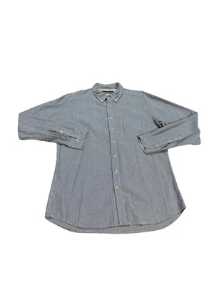 Reyn Spooner Seersucker Long Sleeve Button Down Blue and White Size XL Preppy - Image 1 of 4