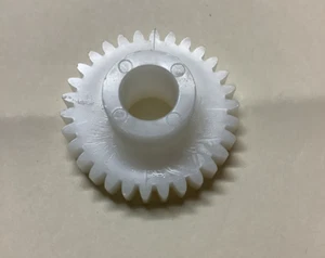 PIEZA VINTAGE FEDERAL SIGNAL SPUR WHITE GEAR #8470A010 - Imagen 1 de 5