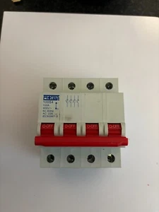 PROTEUS 100 AMP 100S4 VIERPOLIGER HAUPTSCHALTER TRENNSCHALTER (AKTUELL) - Bild 1 von 1