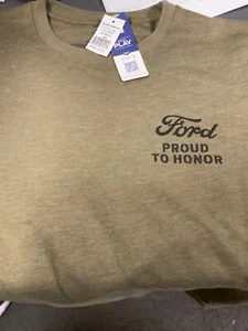 FORD LICENSED PRODUCT CREW FLEECE SWEATER PROUD TO HONOR LARGE - Bild 1 von 6
