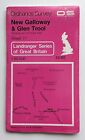 Vintage Ordnance Survey Sheet Map No.77 New Galloway & Glen Trool 1:50,000 1980