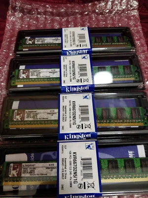 DDR2 Kingston KVR667D2N5/1G (4x1gb)  667 mhz - Immagine 1 di 3