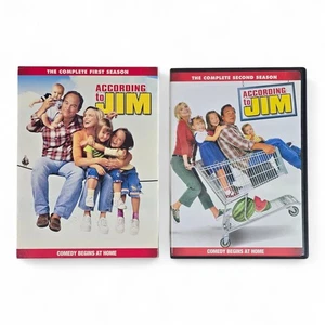 ACCORDING TO JIM: Seasons 1-2 (2001-02) DVD 8-Disc Set VERY RARE Jim Belushi - Picture 1 of 16