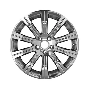 18x8 10 Spoke Refurbished Front Alloy Wheel PVD Light Chrome 04705 - Picture 1 of 1