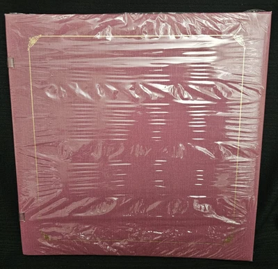 Álbum de recortes Creative Memories estilo antiguo 12x 12 morera malva borde dorado nuevo en paquete Foto 1 de 4
