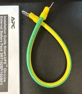 APC OEM Copper Grounding Wire cable 1000V 125•C E248566 AWM 3614 EPDM New - Picture 1 of 4