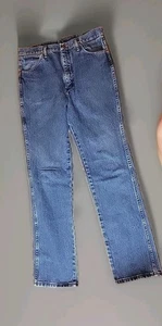  Men's 33x34 Wrangler jeans: 936GBK Cowboy Cut BLUE - Picture 1 of 6