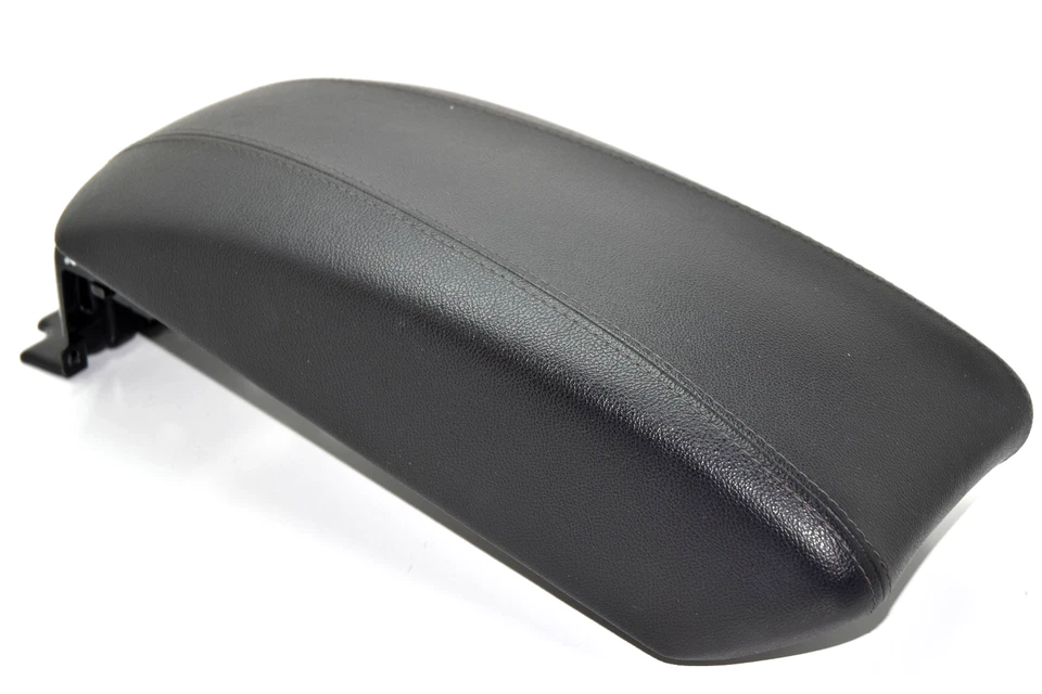 💎 2011-2014 Hyundai Sonata preto console central tampa de couro apoio de braço fabricante de equipamento original - Imagem 1 de 4