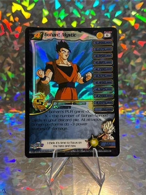 Gohan Mystic Prieview 6 Foil - Vintage Score Dragon Ball Z DBZ CCG TCG LP - Image 1 of 4