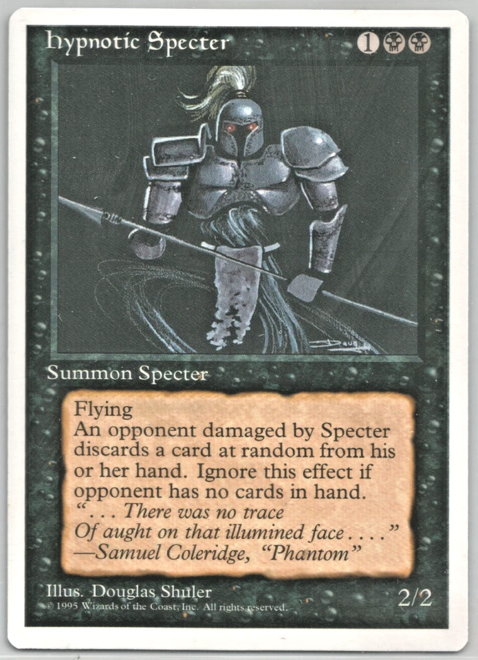 MTG - Hypnotic Specter - 4th Edition - Reg - ENG - NM - Image 1 of 1