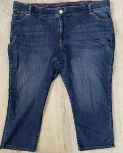Lee Total Freedom Women’s Jeans 24W Medium Cropped Medium Blue - Picture 1 of 8