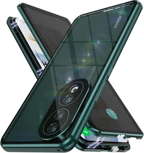 Privacy Case kompatibel mit Honor 90 5G, Vorder- und Rückseite Metall Magnet Case, 36 - Bild 1 von 8