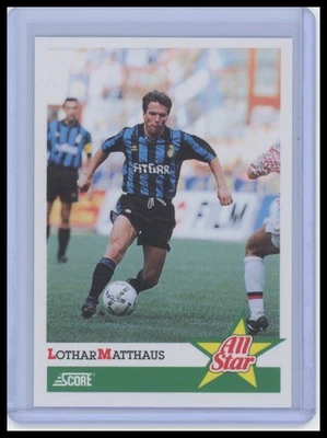 1992 Score Italian League #412 Lothar Matthaus - Image 1 of 2