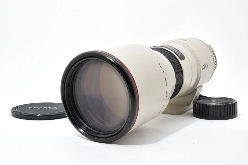 [Exc+5] Sigma AF Tele APO 400mm F5.6 White-Color Lens Nikon F Mount From Japan - Image 1 of 4