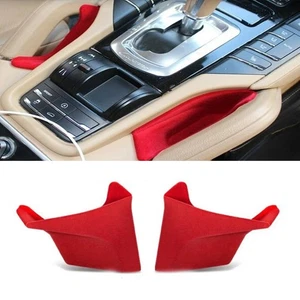 2x Armrest Glove Storage Box Car Organizer 2011-2017 For Porsche Cayenne Holder - Picture 1 of 5