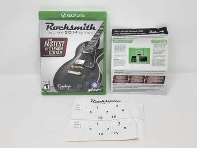 Rocksmith 2014 Edition Xbox One 2015 w/ Inserts & Stickers Tested Free US Ship - Image 1 of 4