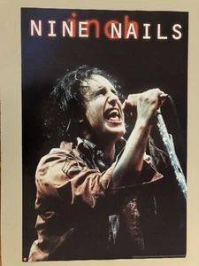 NINE INCH NAILS, RARE 1990’s POSTER - Picture 1 of 5