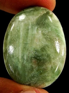 66.15 Ct Natural Seraphinite Loose Gemstone Stone Cabochon Wire Wrap Stone-22445 - Picture 1 of 2