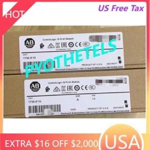 Nuevo módulo de entrada ControlLogix 16 Pt sellado de fábrica AB 1756-IF16 EE. UU. Impuestos gratuitos - Imagen 1 de 1