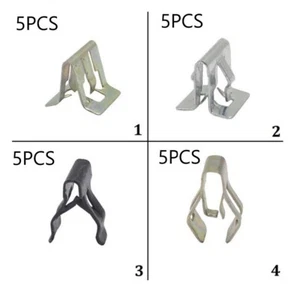 Clip di Fissaggio Rivetto in Metallo Superior per Cruscotto e Assetto Auto (Conf - Picture 1 of 12