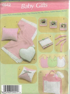Simplicity Home Decorating Pattern #4642,-BABY GIFTS - Picture 1 of 1