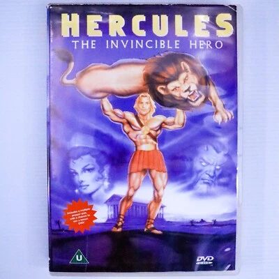 Hercules: The Invincible Hero (DVD) Children & Family Animated Adventure Film R0 - Image 1 of 3