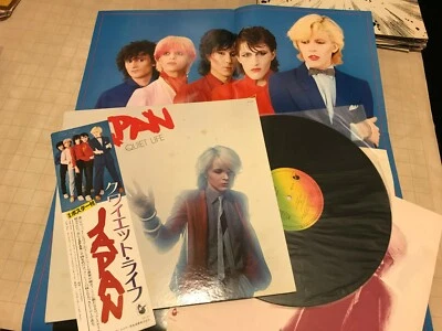  JAPAN Quiet Life JAPANESE VINYL LP VIP-6700 w/POSTER David Sylvian '79 OBI lyri — 第 1/4 张图片