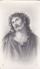 SANTINO - GESU' CRISTO CON CORONA DI SPINE - ECCO HOMO