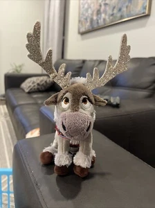 TY 13" Medium Sparkle SVEN Reindeer 2019 Disney Frozen 2 Beanie Buddy Plush NWT - Picture 1 of 5