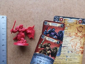 GLADIATOR MINIATURE+CARDS/NEMESI/SWORD & SORCERY/ANCIENT CHRONICLES G87 - Imagen 1 de 1