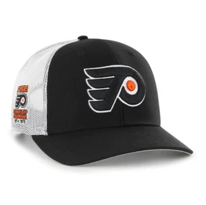 Sombrero ajustable para camionero Philadelphia Flyers '47 marca negro Sure Shot - Imagen 1 de 2